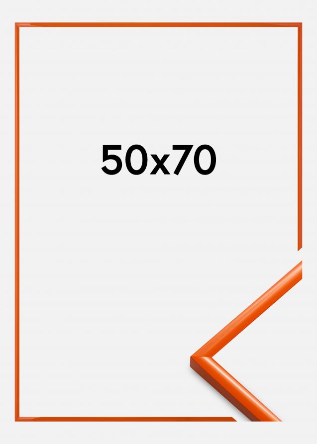 Marco New Lifestyle Vidrio acrílico Naranja 50x70 cm