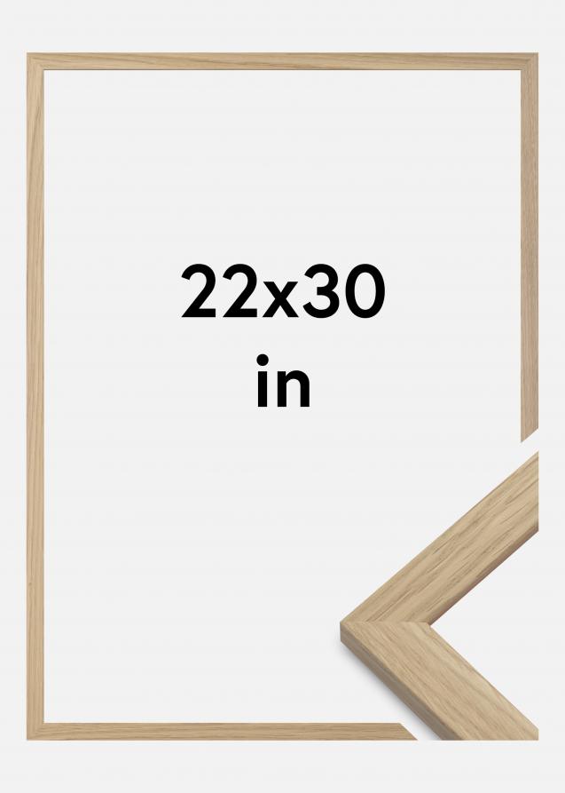 Marco Oak Wood Vidrio acrílico 22x30 inches (55,88x76,2 cm)