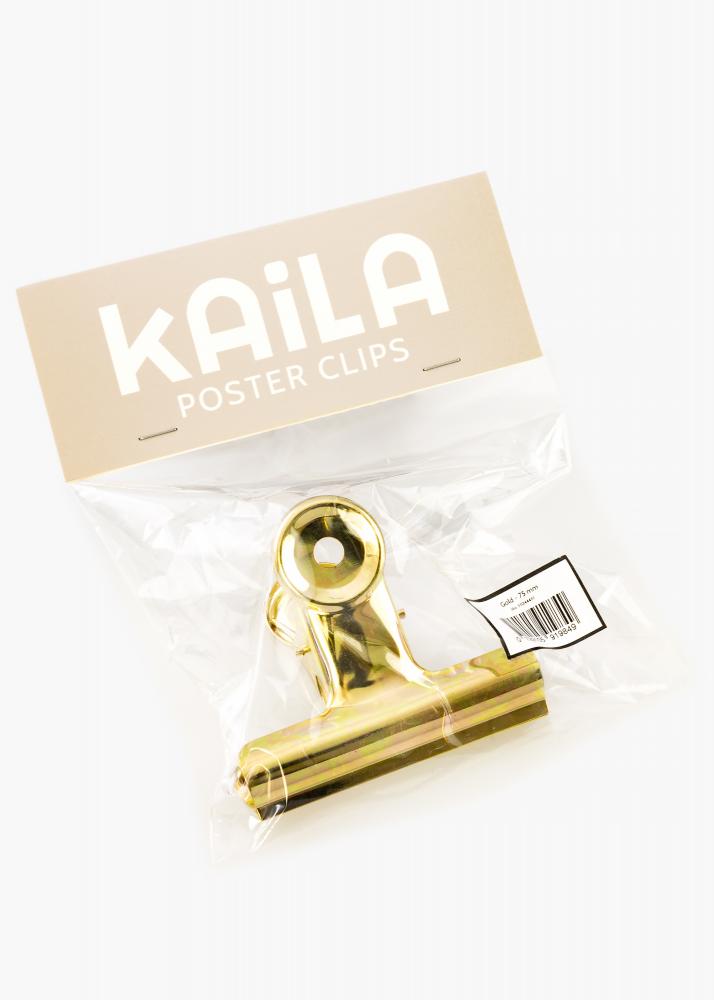 KAILA Pster Clip Gold - 75 mm