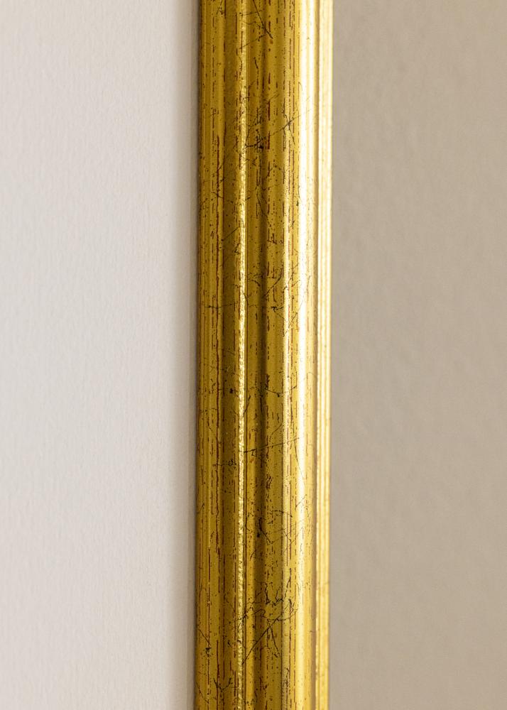 Marco Vstkusten Vidrio acrlico Dorado 30x30 cm