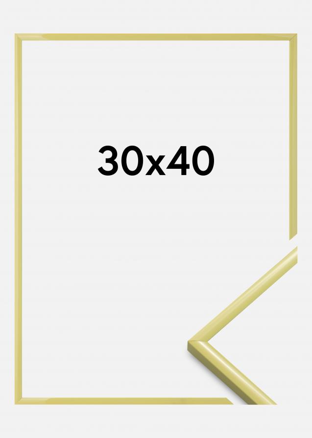Marco New Lifestyle Vidrio acrílico Amarillo claro 30x40 cm