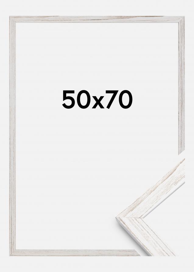 Marco Stilren Vidrio acrílico Vintage White 50x70 cm