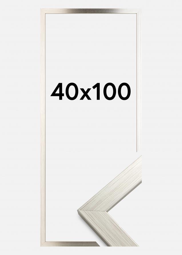 Marco Silver Wood Vidrio acrílico 40x100 cm