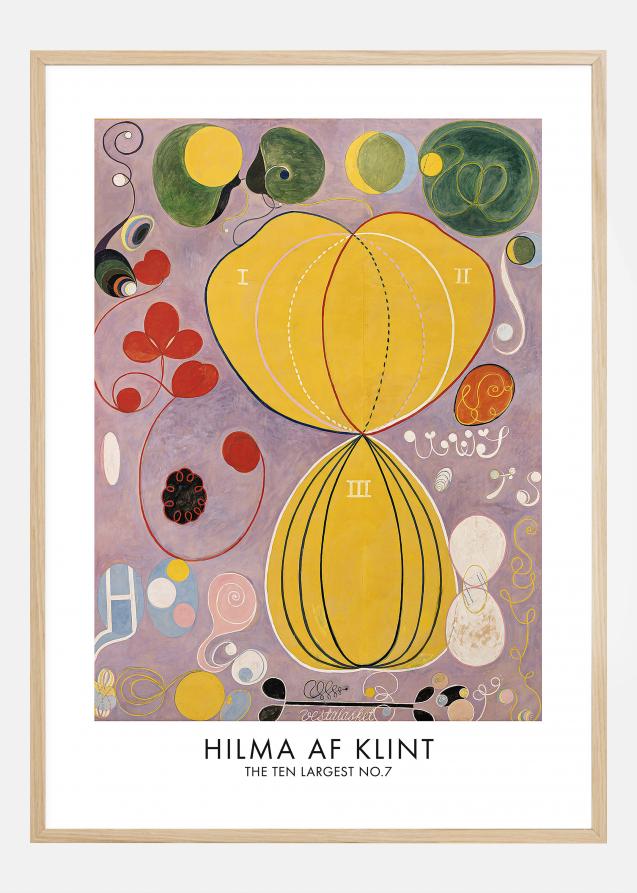 Hilma af Klint - The Ten Largest No.7 Póster