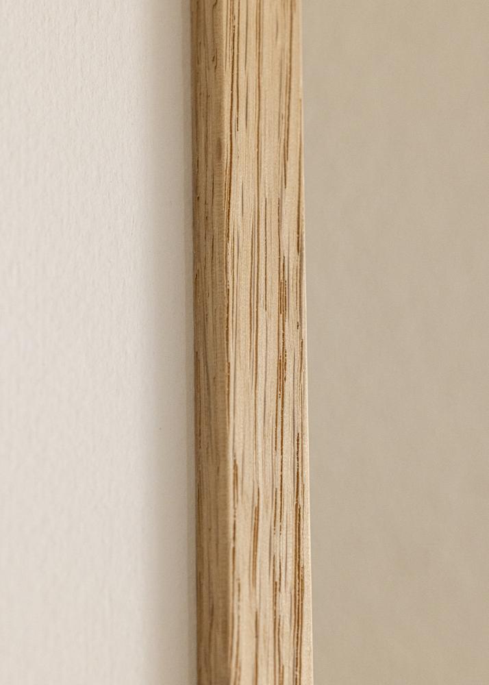 Marco Oslo Vidrio acrlico Roble 60x60 cm