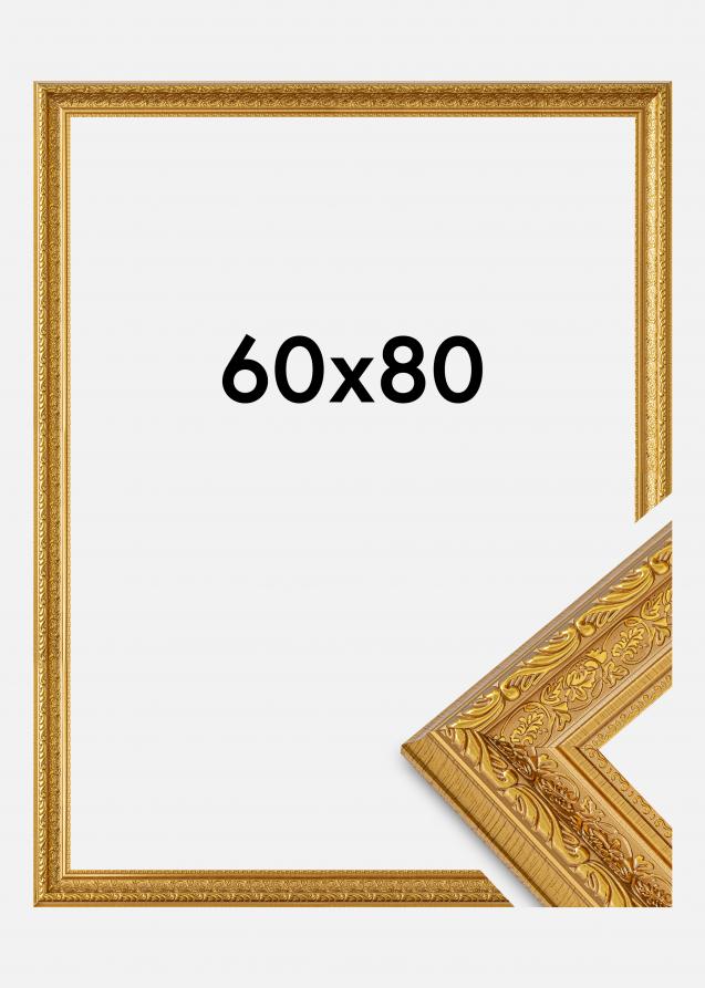 Marco Ornate Vidrio acrílico Dorado 60x80 cm