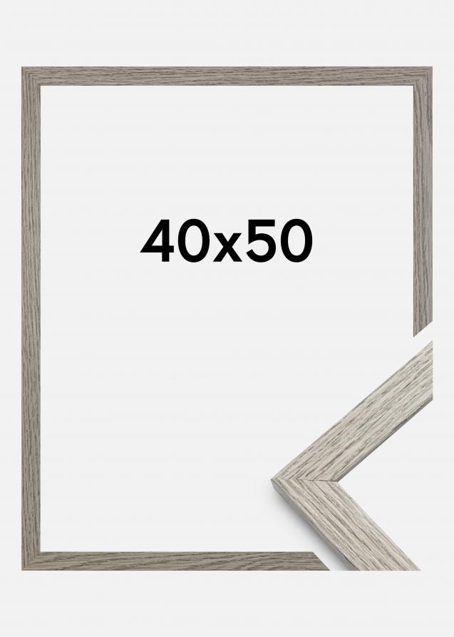 Marco Stilren Vidrio acrílico Grey Oak 40x50 cm