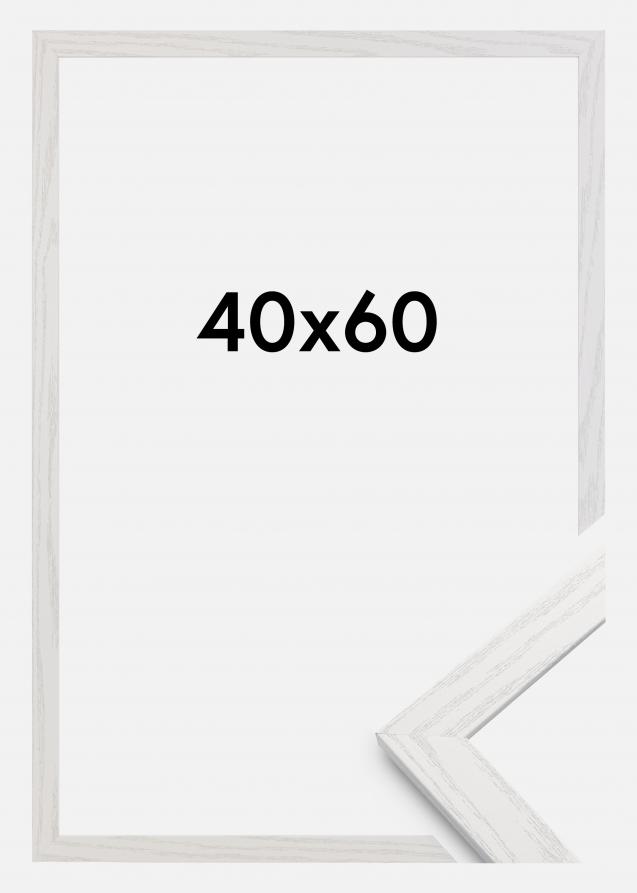 Marco Stilren Vidrio acrílico White Oak 40x60 cm