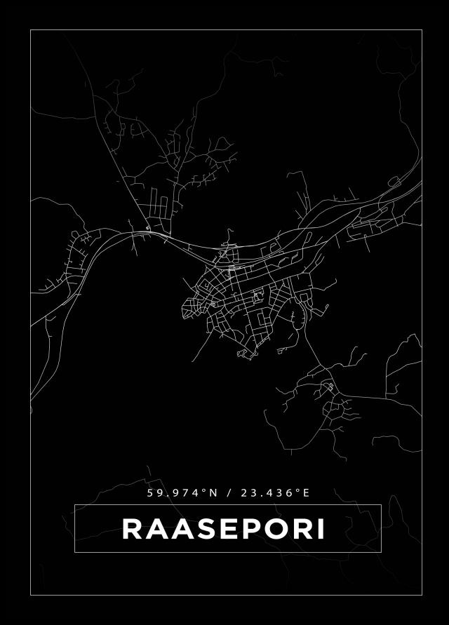 Mapa - Raseborg - Cartel Negro