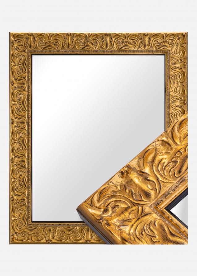 Espejo Durham Dorado - Tamaño personalizable