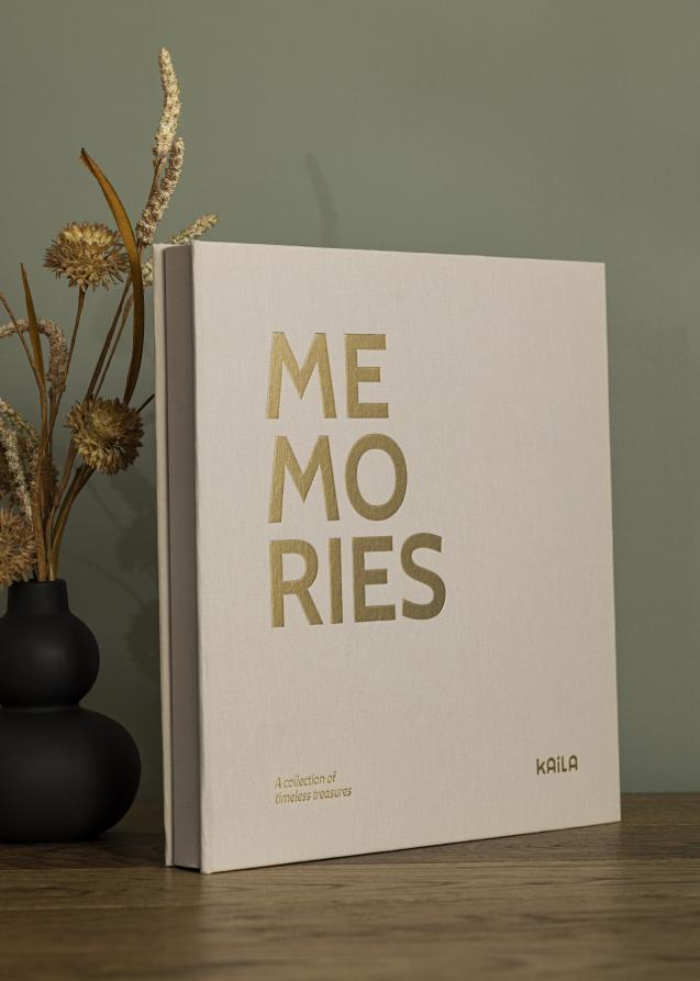 KAILA Álbum de fotos Memories Cream - 300 Fotos en formato 10x15 cm