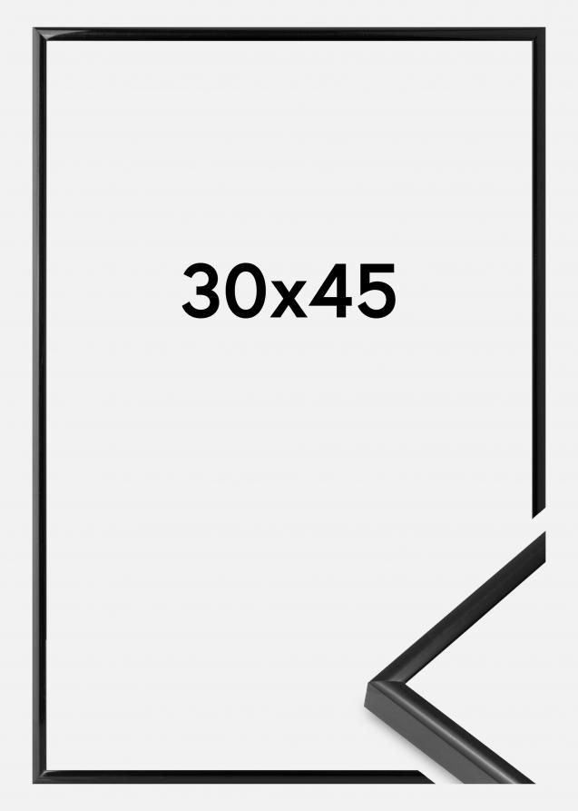 Marco BGA Modern Style Vidrio acrílico Negro 30x45 cm