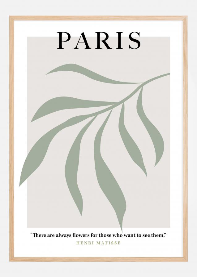 Henri Matisse - Paris Art Green Póster