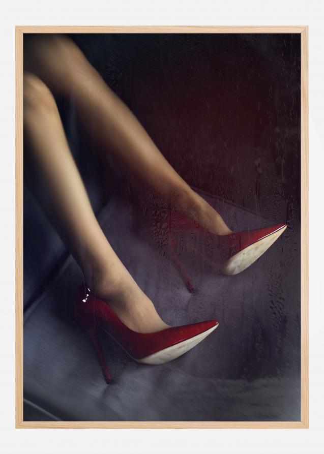Red heels Póster