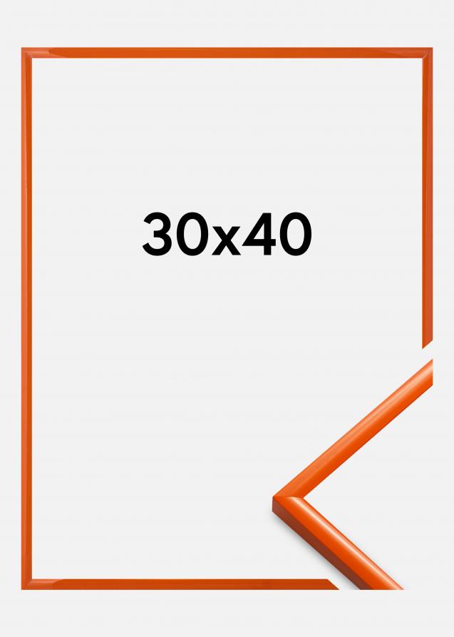 Marco New Lifestyle Vidrio acrílico Naranja 30x40 cm