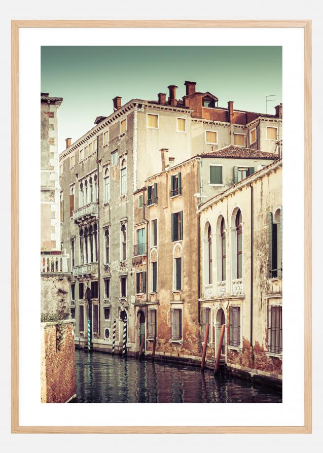 Canal in Venice Póster