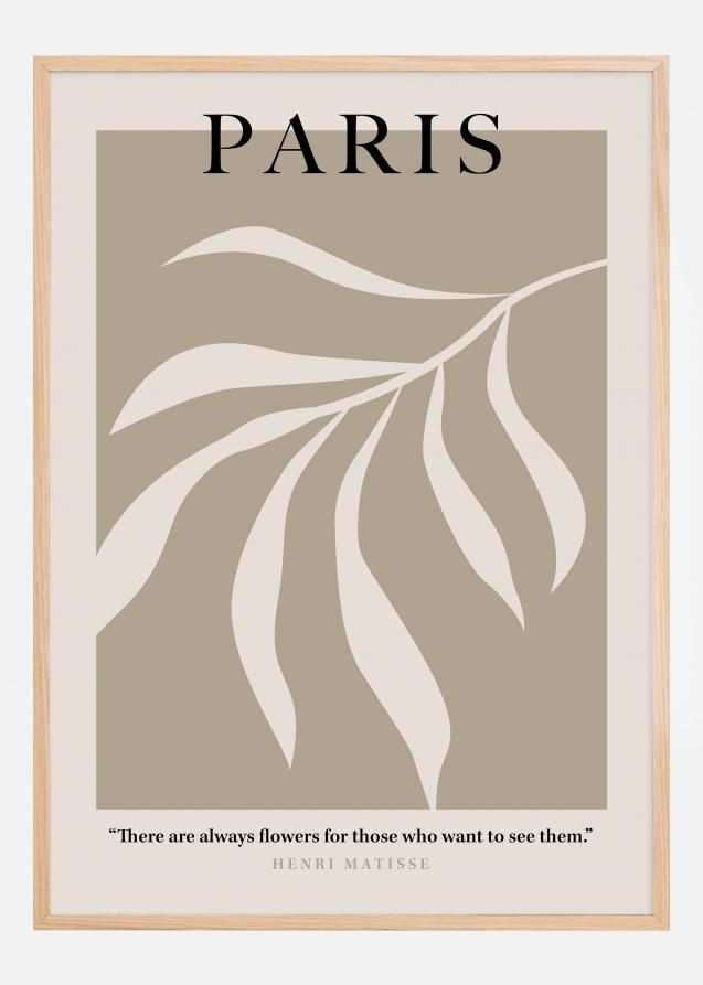 Henri Matisse - Paris Art Beige Póster