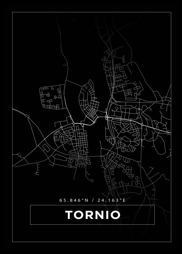Mapa - Tornio - Cartel Negro