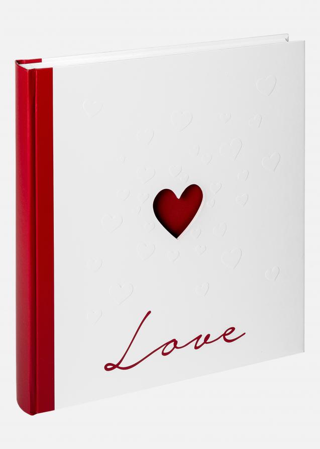 Love Álbum de boda Blanco - 25,7x29,2 cm (50 Páginas blancas / 25 hojas)