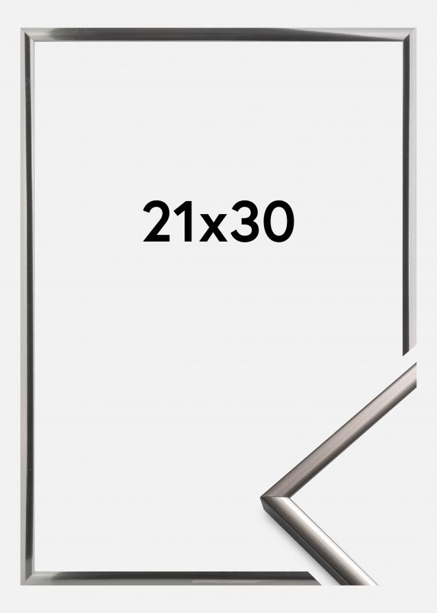 Marco New Lifestyle Vidrio acrílico Acero 21x29,7 cm (A4)