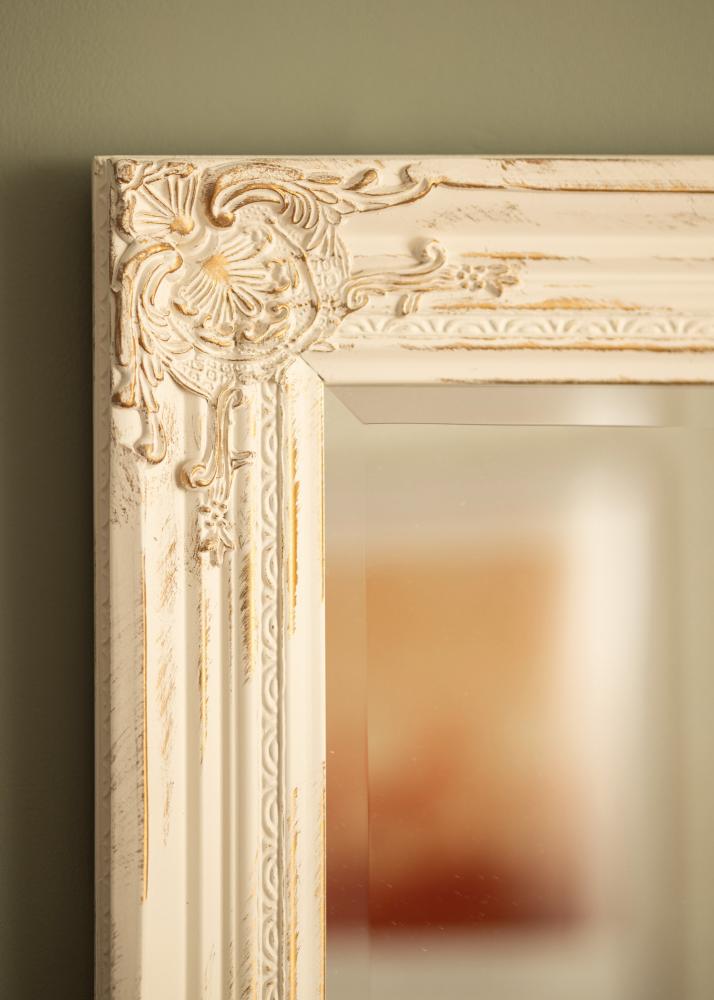Espejo Antique Blanco 50x70 cm