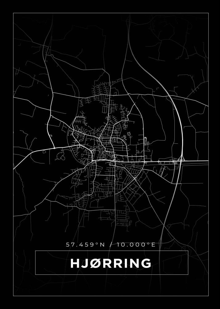 Mapa - Hjrring - Cartel Negro