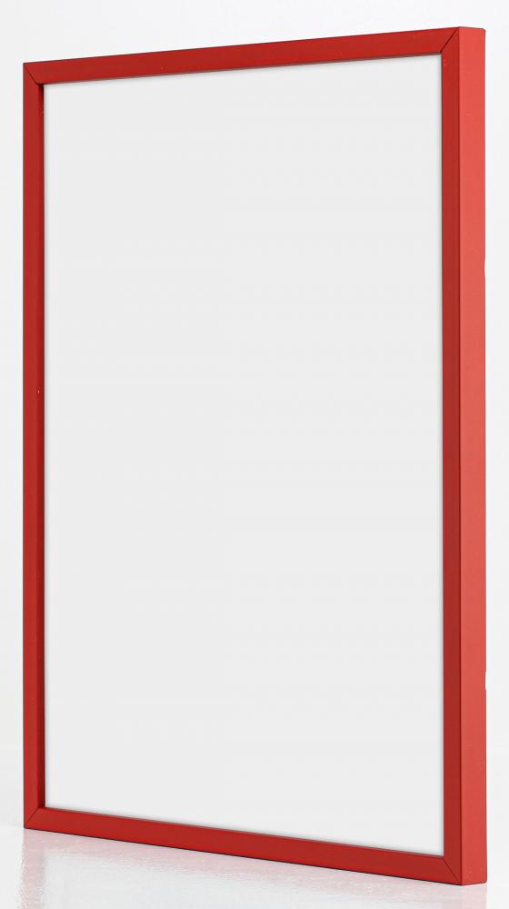 Marco E-Line Rojo 50x70 cm - Paspart Blanco 33x56 cm