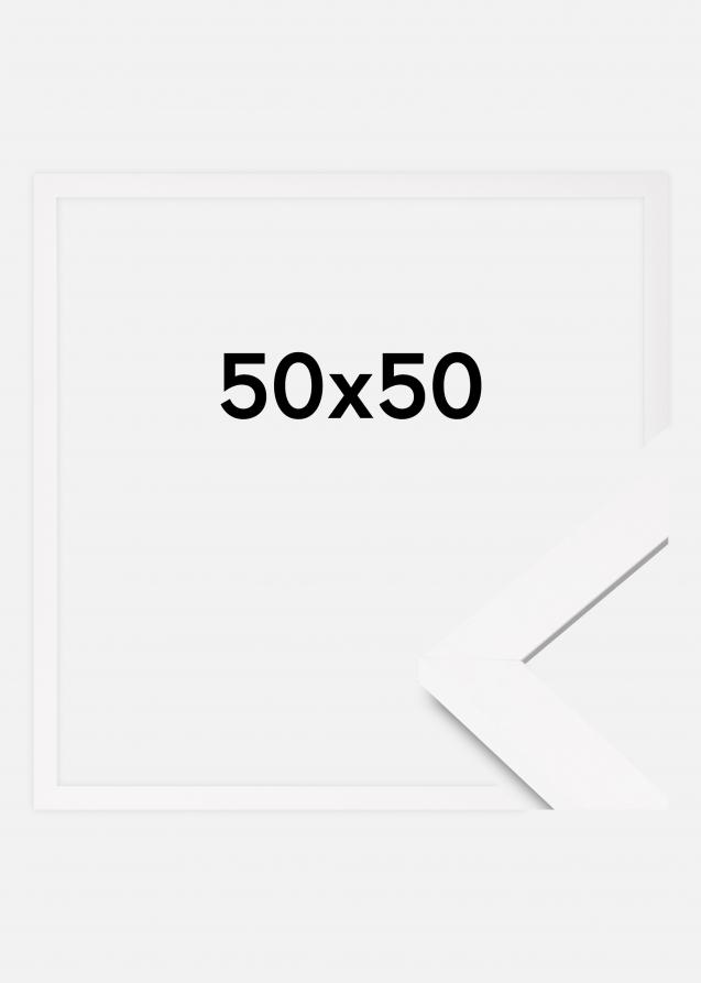 Marco BGA Classic Vidrio acrílico Blanco 50x50 cm