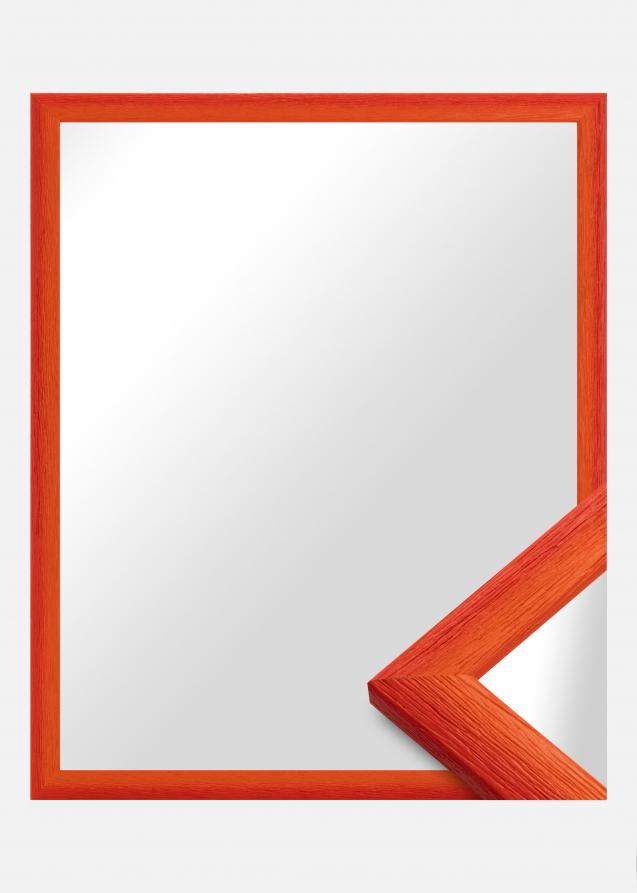 Espejo Cornwall Rojo - Tamaño personalizable
