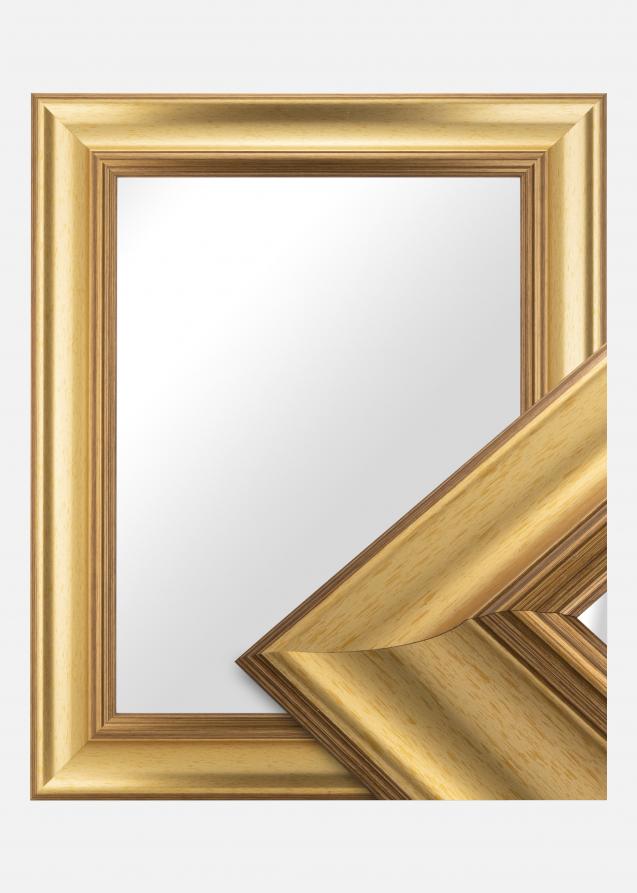Espejo Hampshire Dorado - Tamaño personalizable