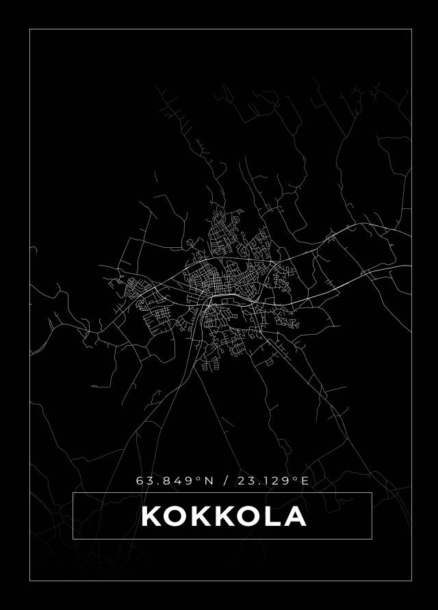 Mapa - Kokkola - Cartel Negro