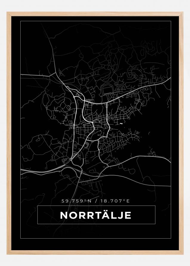 Mapa - Norrtälje - Cartel Negro