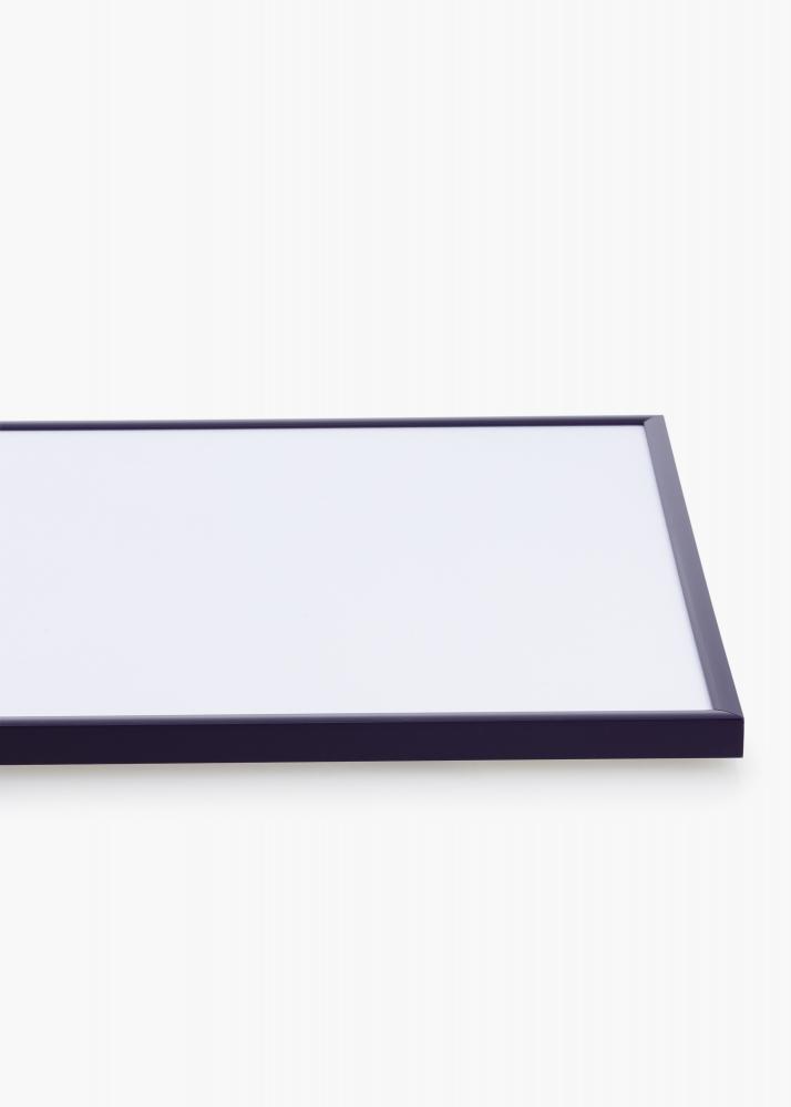 Marco New Lifestyle Lila oscuro 70x100 cm - Paspart Blanco 62x85 cm