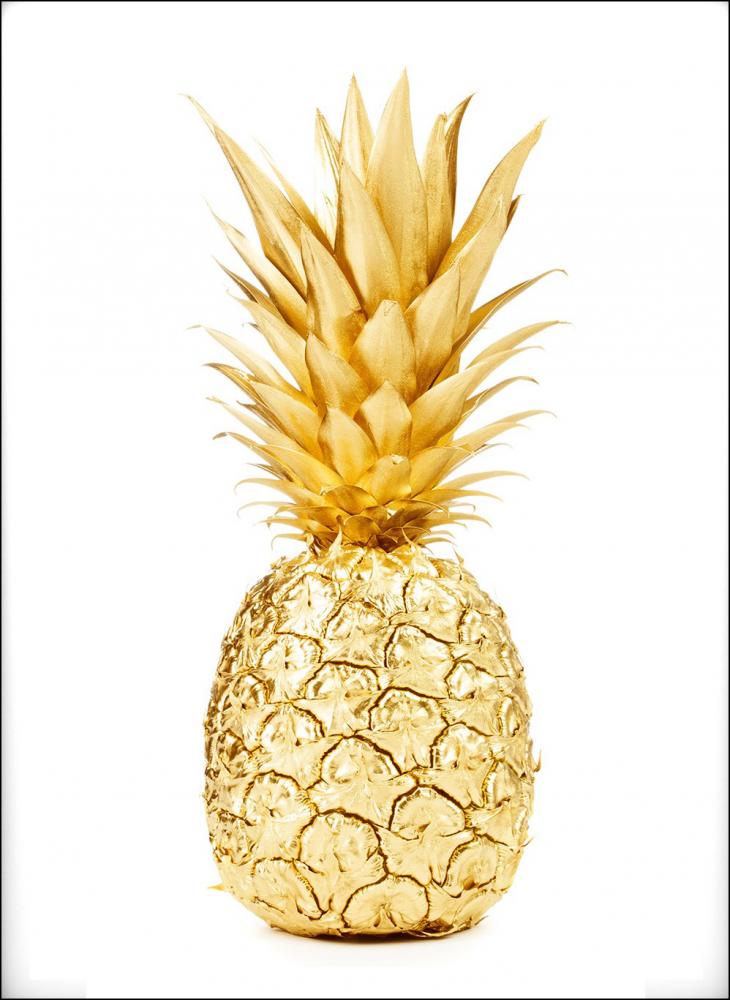 Gold Pineapple Pster