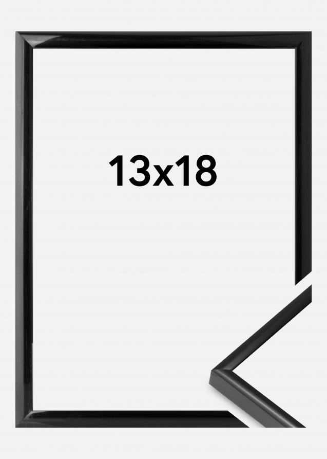 Marco BGA Modern Style Vidrio acrílico Negro 13x18 cm