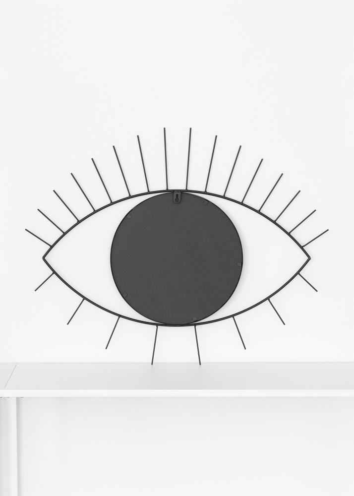 KAILA Espejo Eye - Negro 54x69 cm