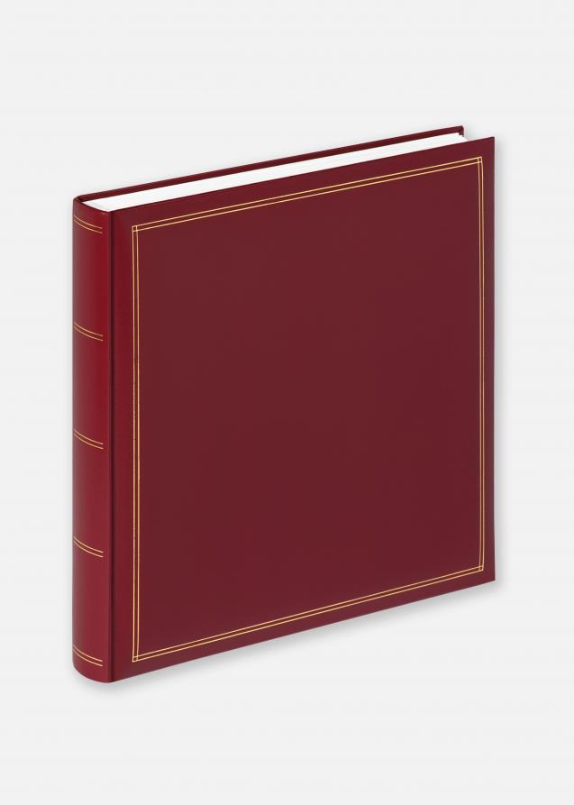 Monza Álbum Classic Rojo - 34x33 cm (60 Páginas blancas / 30 hojas)
