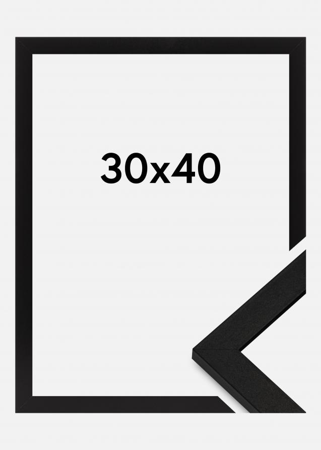 Marco BGA Classic Vidrio acrílico Negro 30x40 cm