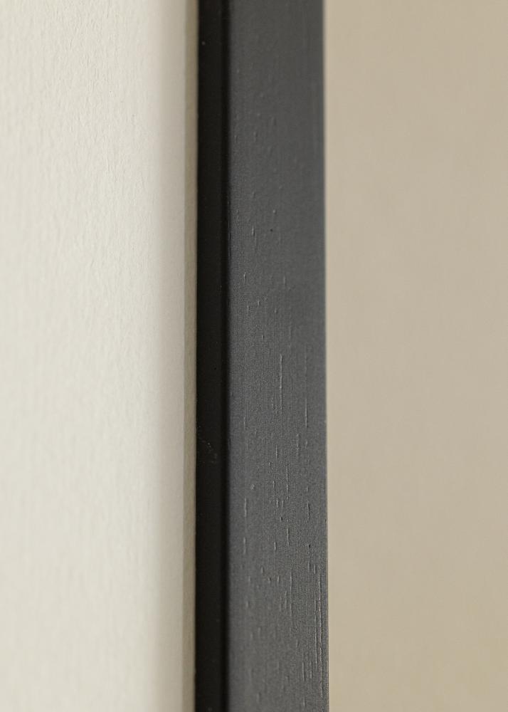 Marco Edsbyn Negro 40x60 cm - Paspart Blanco 32,9x48,3 cm (A3+)