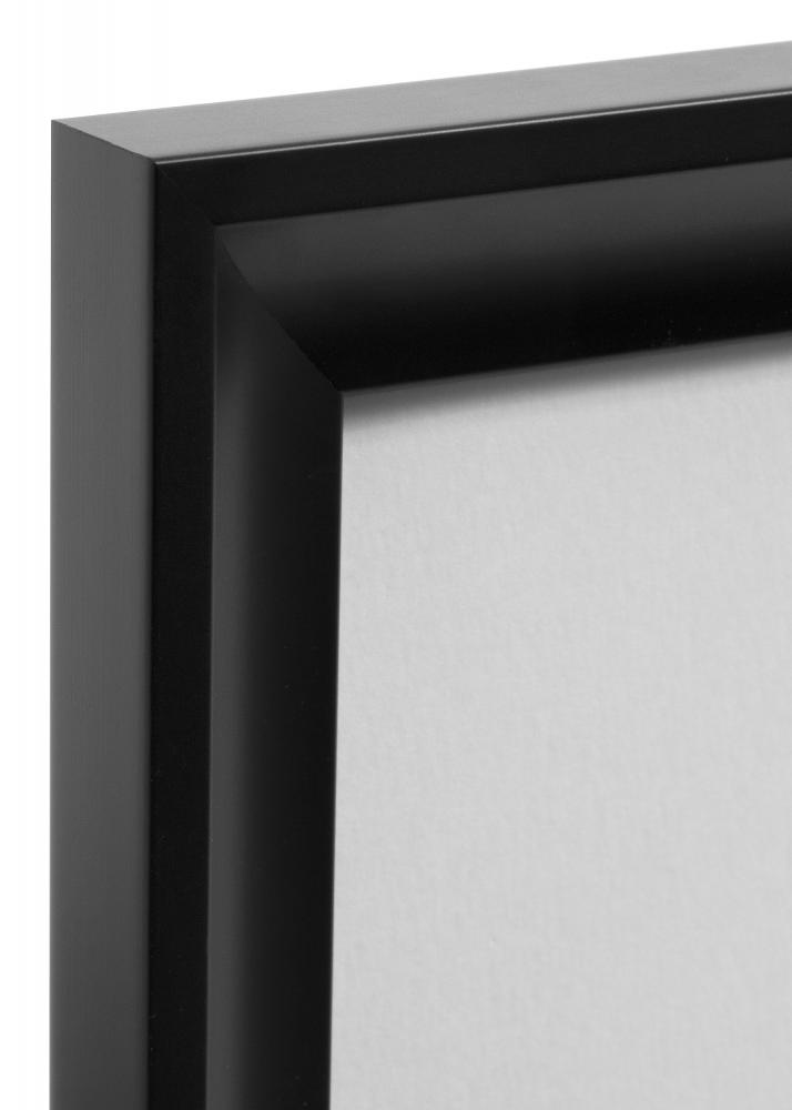 Marco jaren Negro 70x100 cm - Paspart Blanco 61x91,5 cm