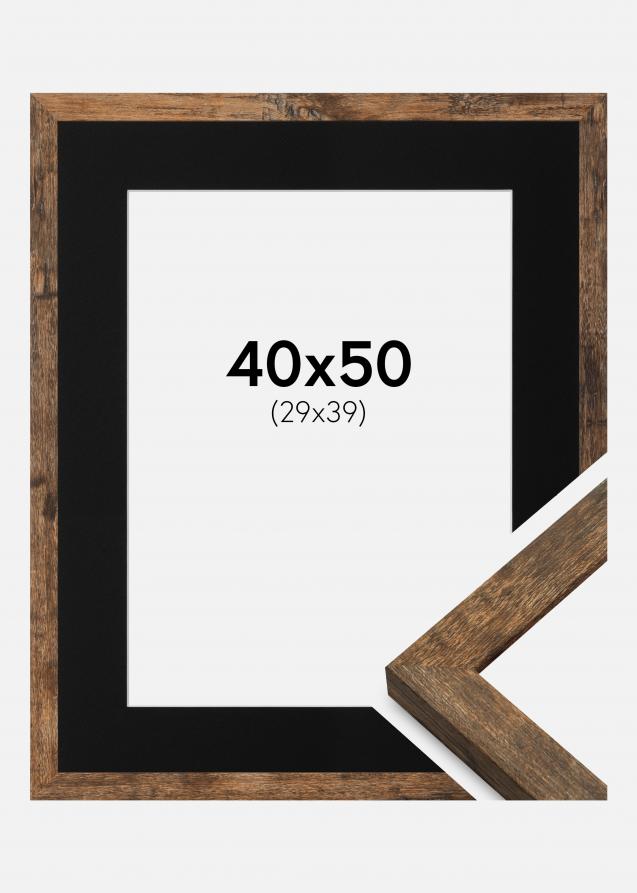 Marco Fiorito Washed Oak 40x50 cm - Paspartú Negro 30x40 cm