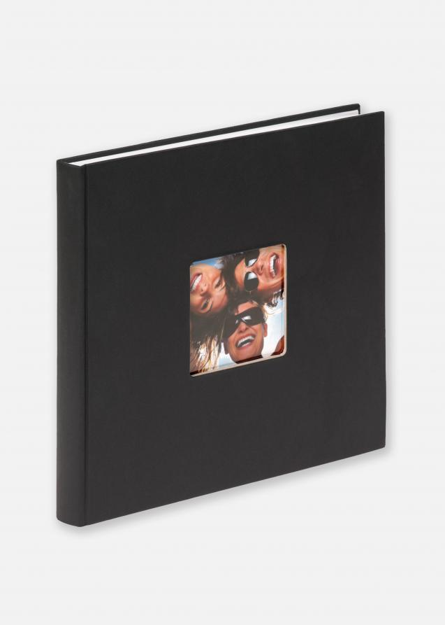 Fun Álbum Negro - 26x25 cm (40 Páginas blancas / 20 hojas)