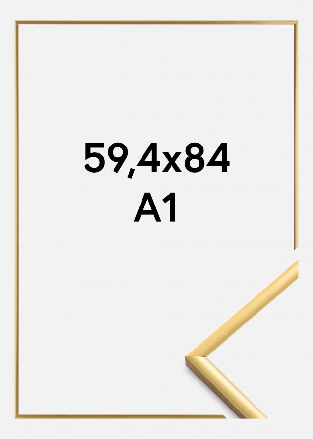 Marco New Lifestyle Vidrio acrílico Shiny Gold 59,4x84 cm (A1)