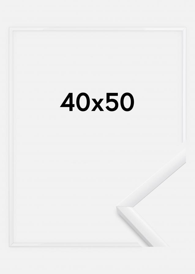 Marco New Lifestyle Vidrio acrílico Blanco 40x50 cm