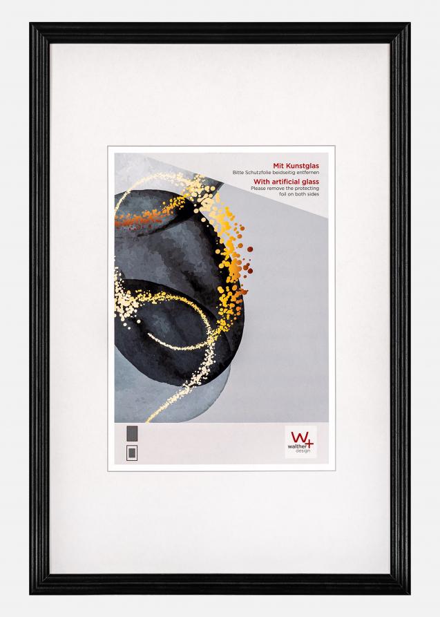 Marco Walther Select Vidrio acrílico Negro 13x18 cm