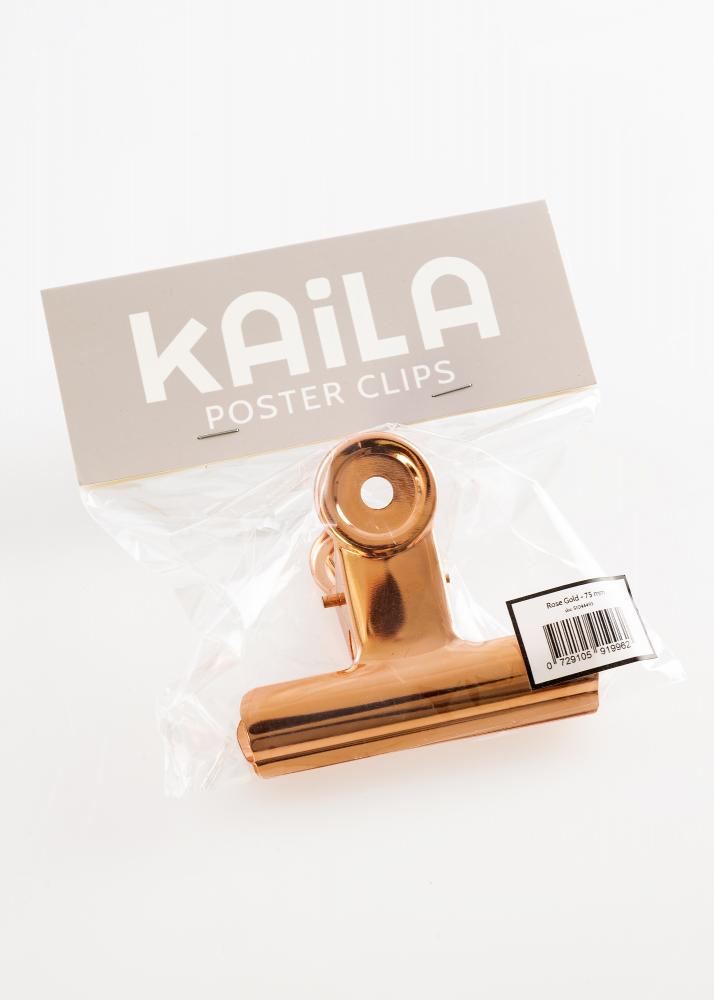 KAILA Pster Clip Rose Gold - 75 mm