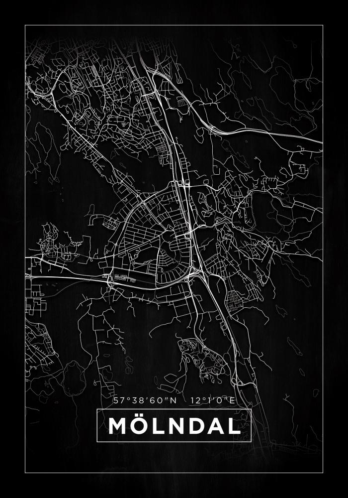 Mapa - Mlndal - Cartel Negro