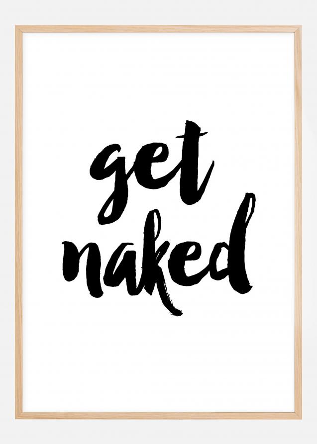 Get naked Póster