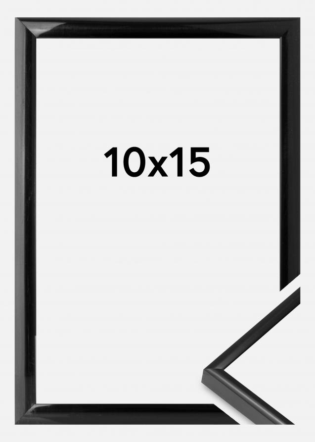 Marco BGA Modern Style Vidrio acrílico Negro 10x15 cm