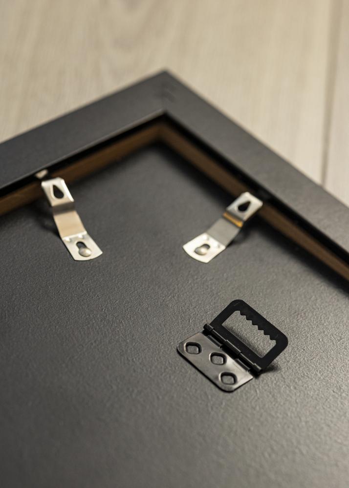 Marco Jersey Caja Vidrio acrlico Negro 60x80 cm